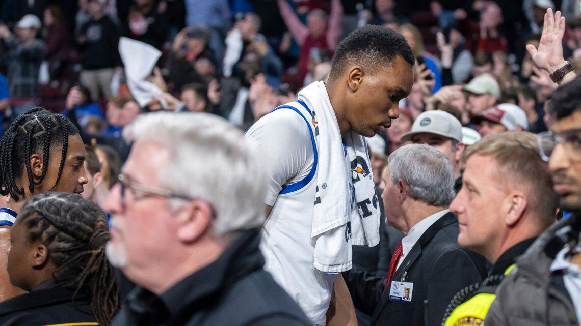 Kentucky’s electric offense sputters out big time in South Carolina. ‘We got punked.’