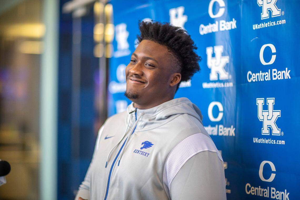 Kentucky nose guard Keeshawn Silver had his best statistical game of the 2024 season last week in UK’s 24-10 loss to Auburn. Silver recored four tackles and a quarterback sack vs. the Tigers.