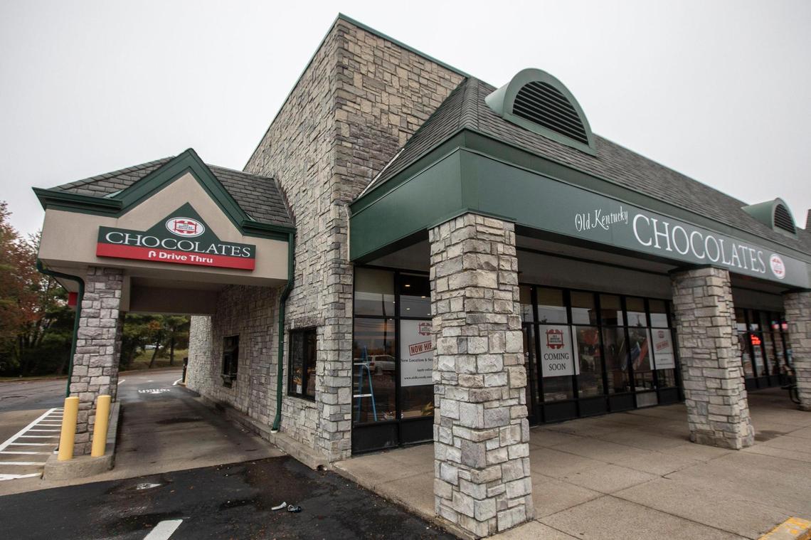 The new Old Kentucky Chocolates location in Palomar has a drive-thru.