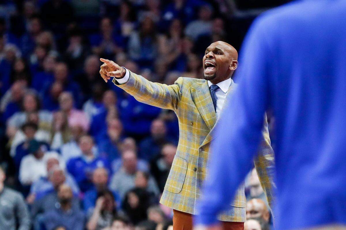 Vanderbilt coach Jerry Stackhouse directed the Commodores to a 68-66 win over Kentucky at Rupp Arena last season that spoiled the Wildcats’ Senior Night. Vandy will be back at Rupp on Wednesday for another UK Senior Night contest.