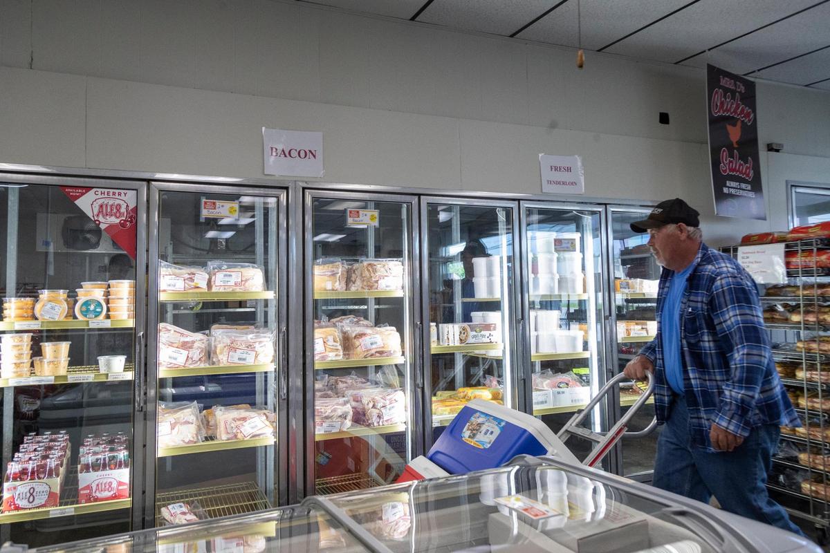 Uncle Charlie’s Meats market location in Richmond, Ky., Friday, May 20, 2022. The market added a deli in the last few years in addition to their popular products of pork tenderloin and bacon.