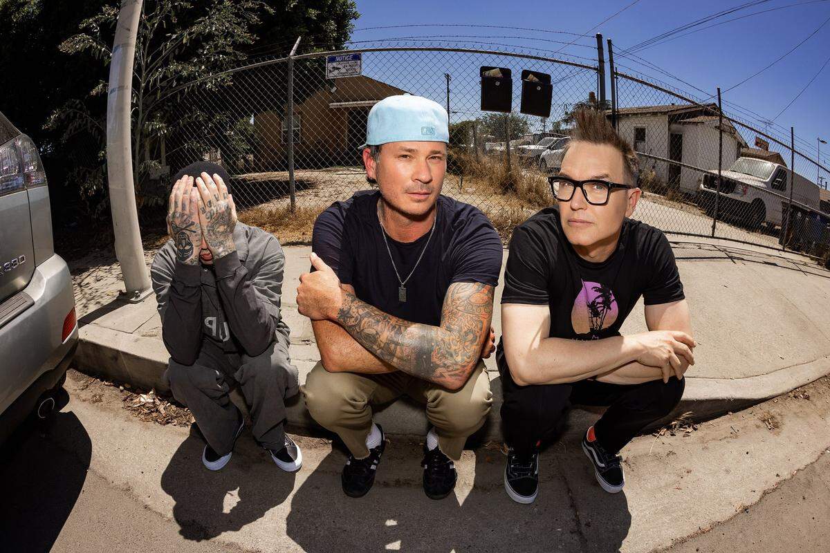 Blink-182’s Travis Barker, Tom DeLonge and Mark Hoppus will be at Rupp Arena on Aug. 1.