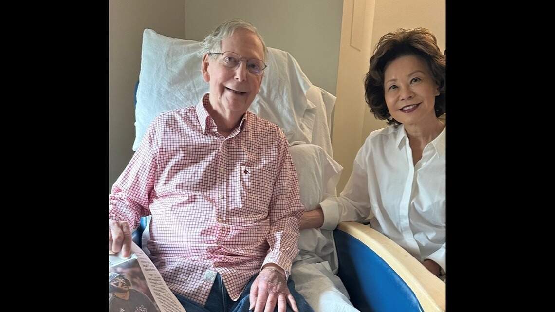 See Sen. Mitch McConnell’s full statement addressing his hospitalization