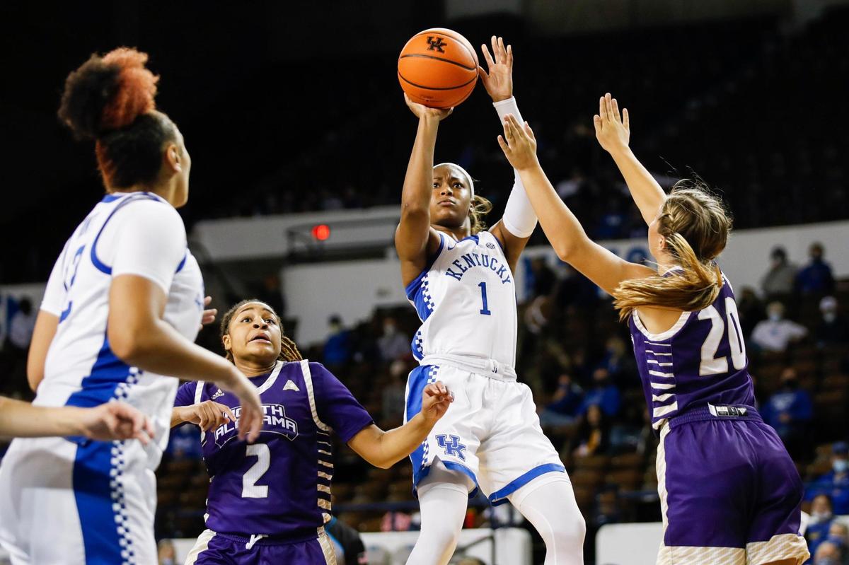 “She’s the teammate that everybody wanted to play with,” Lady Grooms, Robyn Benton’s high school coach, said. “She demanded (other players) to step their game up. She demanded them to play.”