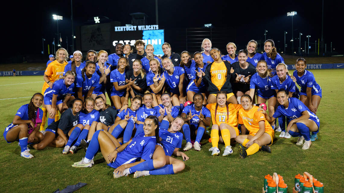 Kentucky’s historic women’s soccer winning streak is about to face a tough test: The SEC