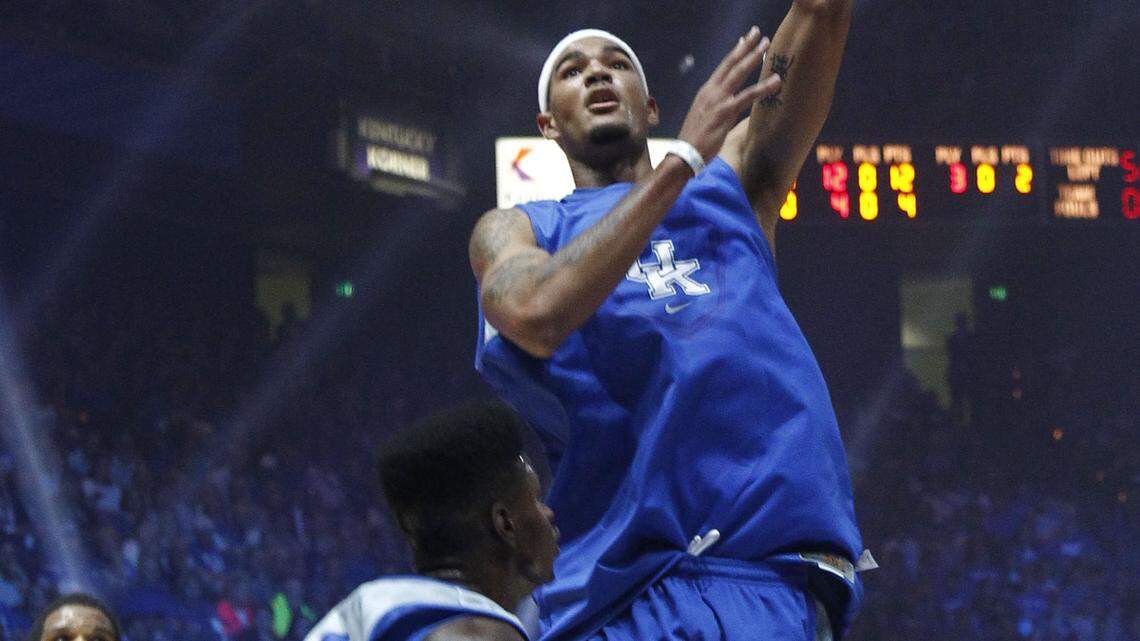 Willie Cauley-Stein had 15 TDs as a wide receiver during his senior year in high school.