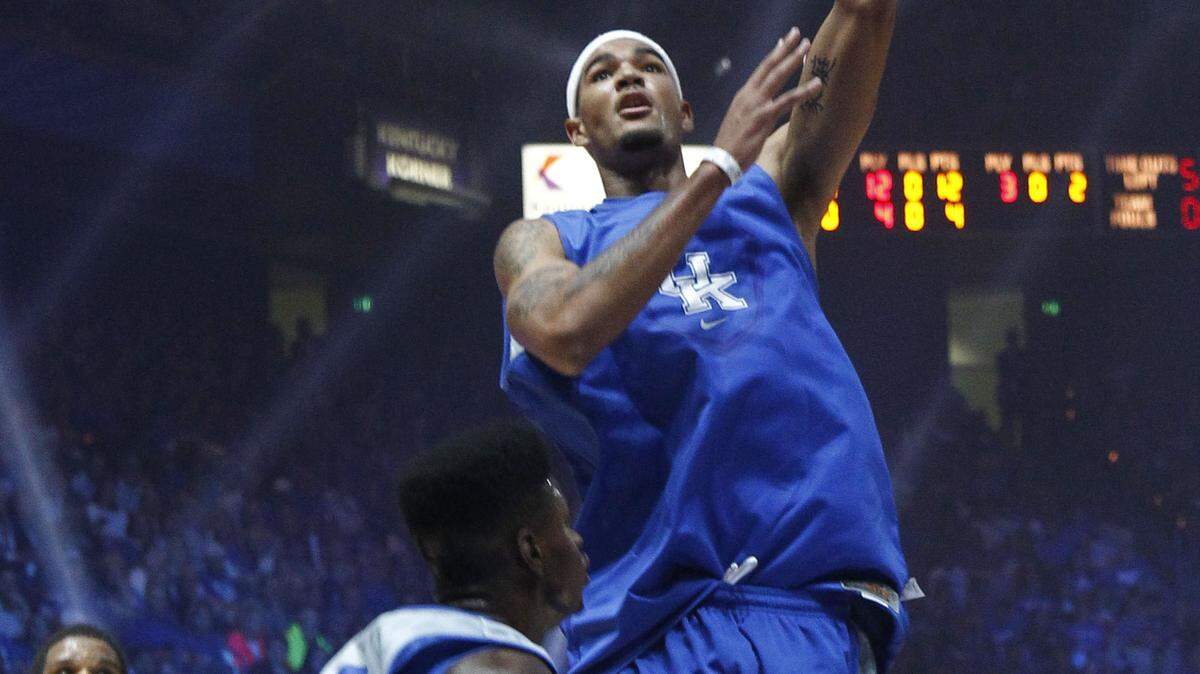Willie Cauley-Stein had 15 TDs as a wide receiver during his senior year in high school.