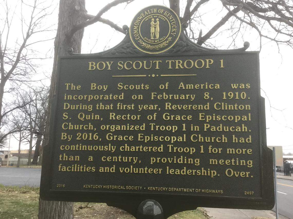 Boy Scout Troop 1 in Paducah is one of the nation’s oldest Scout troops