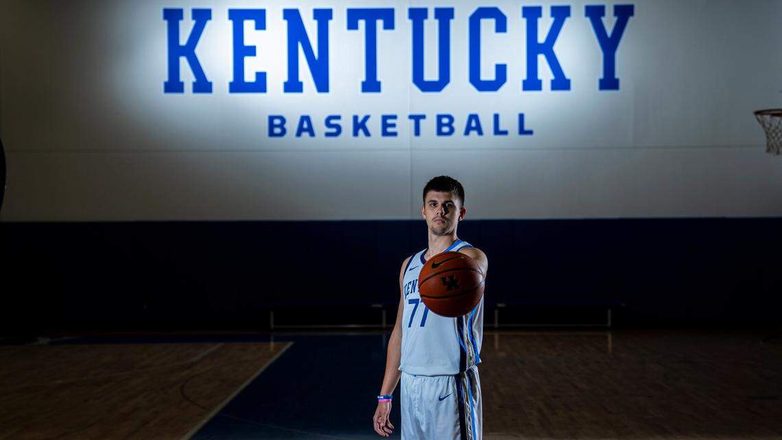 Kerr Kriisa has been a starting point guard for Arizona and West Virginia, and he should play an important role on Mark Pope’s first Kentucky team.