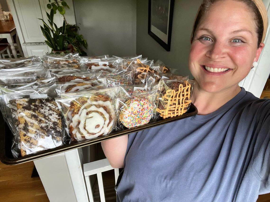 Mercedes Eckman is owner and the baker behind The Leaky Momma, and she is opening a shop on Southland Drive to sell her gourmet lactation cookies.
