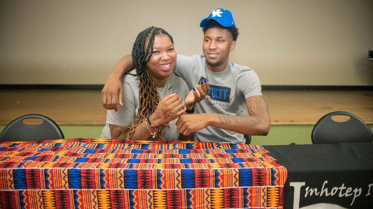 He might be Kentucky basketball’s biggest star. And he has his mom to thank for it.