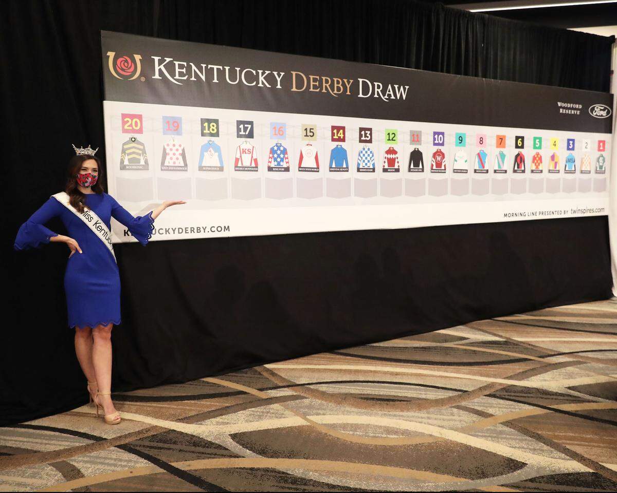 A full field of 20 horses was entered Tuesday for Saturday’s 147th Kentucky Derby at Churchill Downs. Essential Quality is the 2-1 morning-line favorite.
