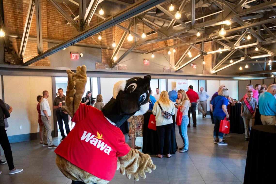 As part of a three-state Community Partnership Tour across the Midwest, Wawa hosted a preview event to introduce itself to the community and share more details about its first wave of expansion plans at the Old courthouse in Lexington, Ky., September 26, 2023.