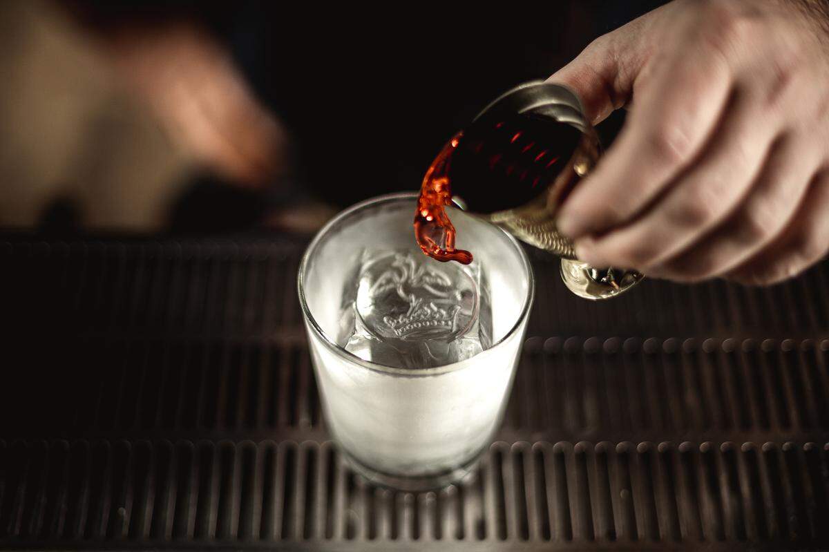 Among other things, The Bar at Willett has special ice that enhances cocktails and bourbon drinks.