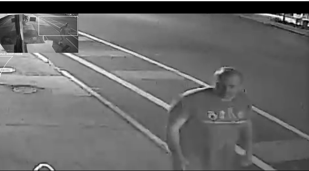 Lexington police released images of a suspect who they said was involved in vandalizing businesses in Chevy Chase.
