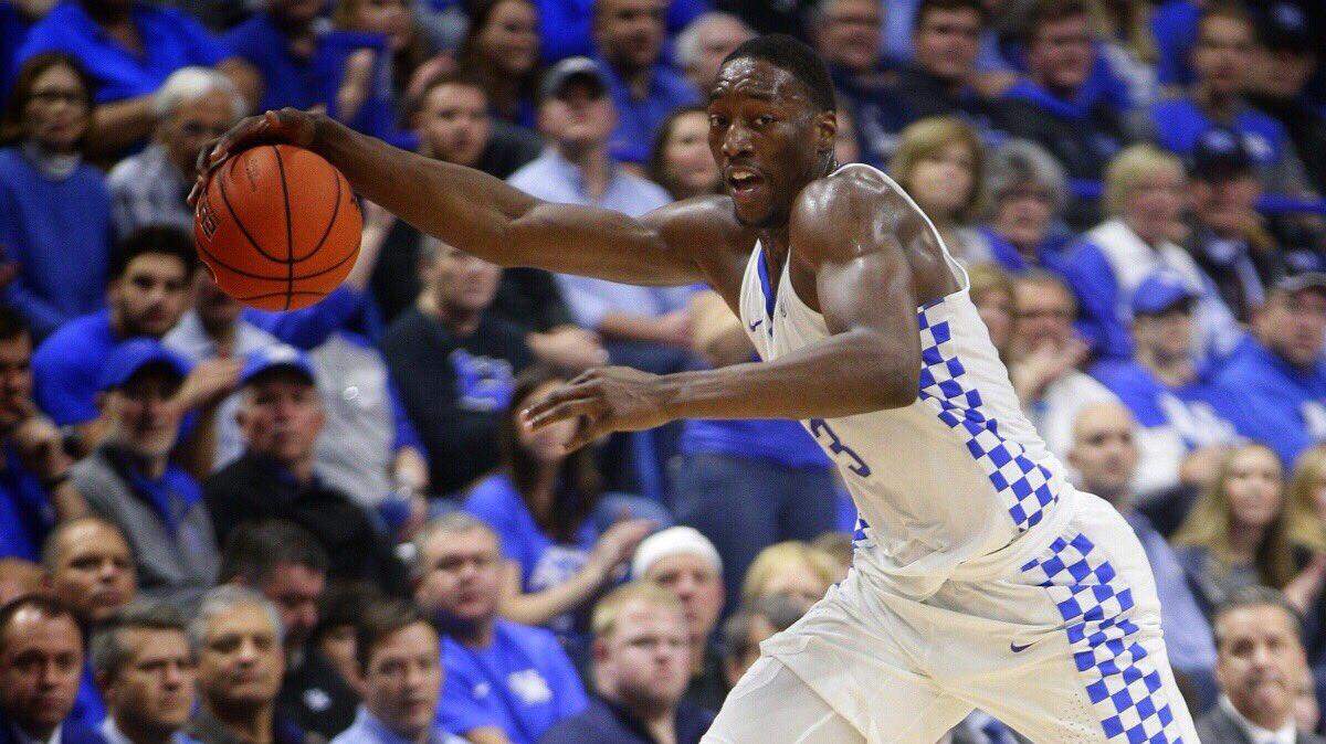 First-half action as UK played Texas A&M on Jan. 3, 2017.