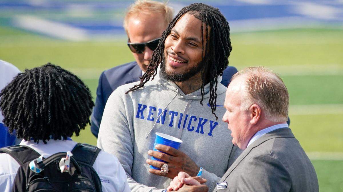 ‘Grove Street Party’ rapper Waka Flocka Flame attending Kentucky-Florida game