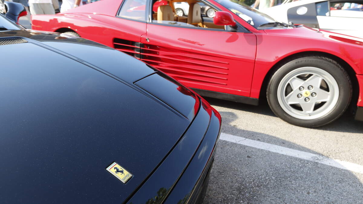 The Maserati Mingle has many fast, rare and classic automobiles on display at Fritz Farm like Ferrari. The annual car show is a kick-off show for the Concours d’Elegance at Keeneland.