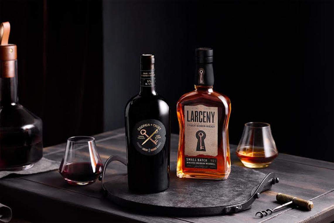 Cooper & Thief Cellarmasters have teamed up with Larceny Bourbon for a special release: Cooper & Thief x Larceny Napa Valley Red Blend, suggested retail price of $34.99.