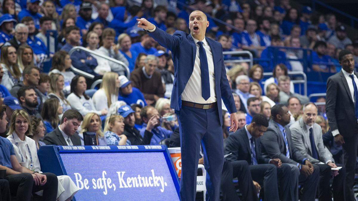 UK basketball cruised to another win. Mark Pope talks about his Cats before facing Duke.