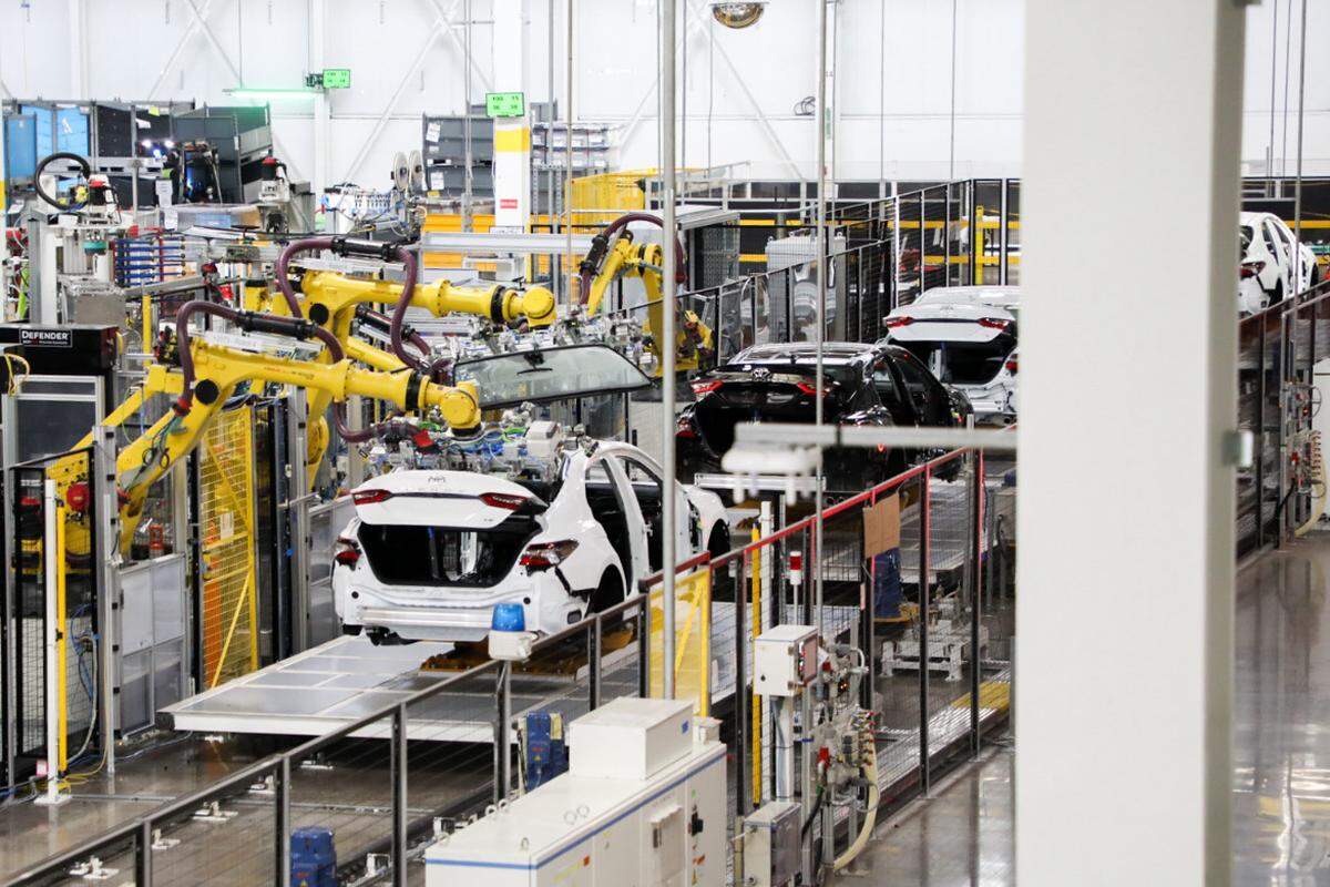 Toyota will bring an all-new, three-row battery electric SUV to product at Kentucky.