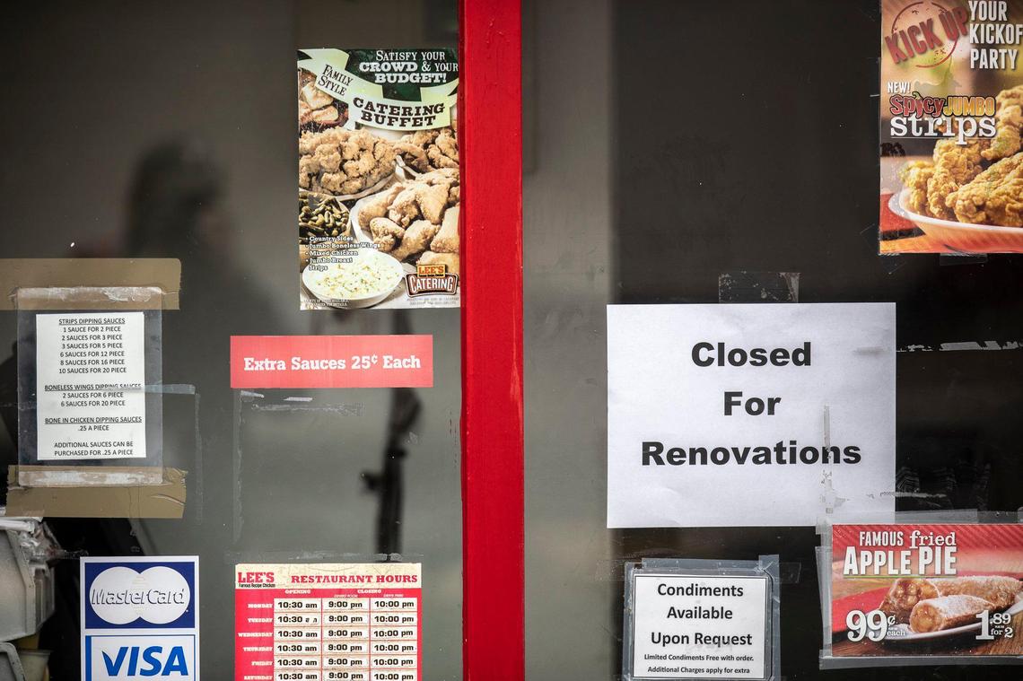 Lee’s Chicken on Boardwalk in Lexington, Ky. Photographed Thursday, Nov. 7, 2019.