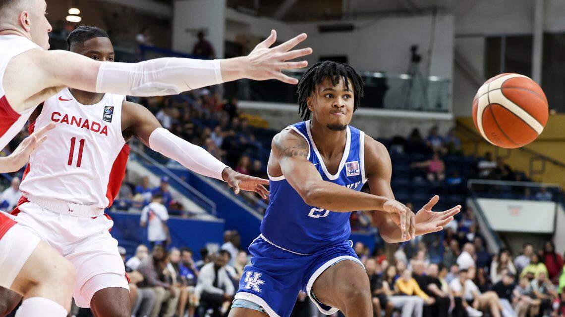 Final: Kentucky basketball 104, Africa 92 in GLOBL JAM 2023
