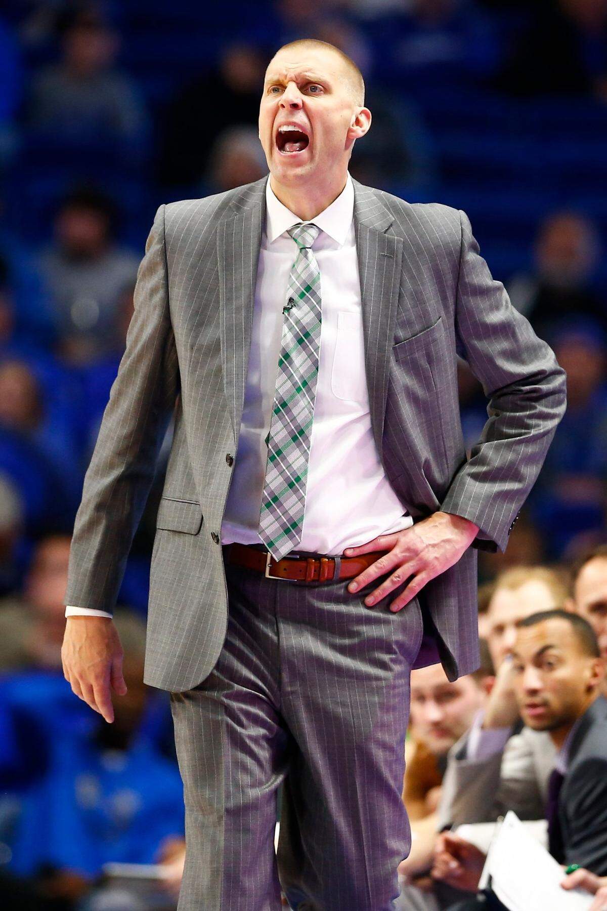 As head coach at Utah Valley, Mark Pope brought his team into Rupp Arena and took 73-63 defeat at the hands of John Calipari and Kentucky in 2017.