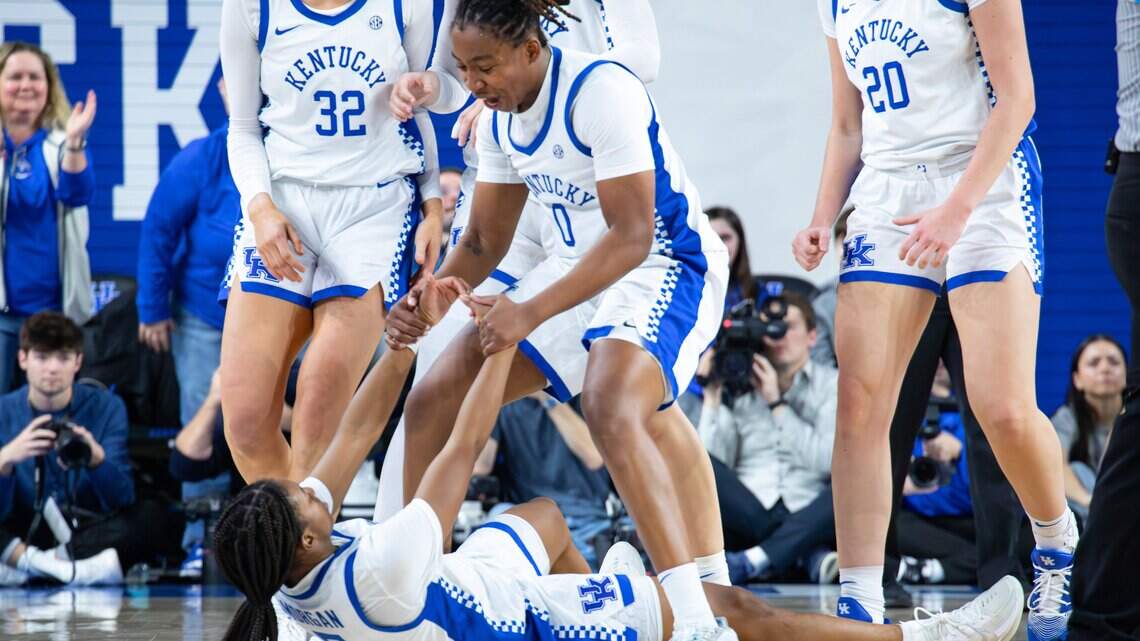 ‘She just ate our lunch.’ Tonie Morgan and No. 6 Kentucky outlast No. 5 Oklahoma