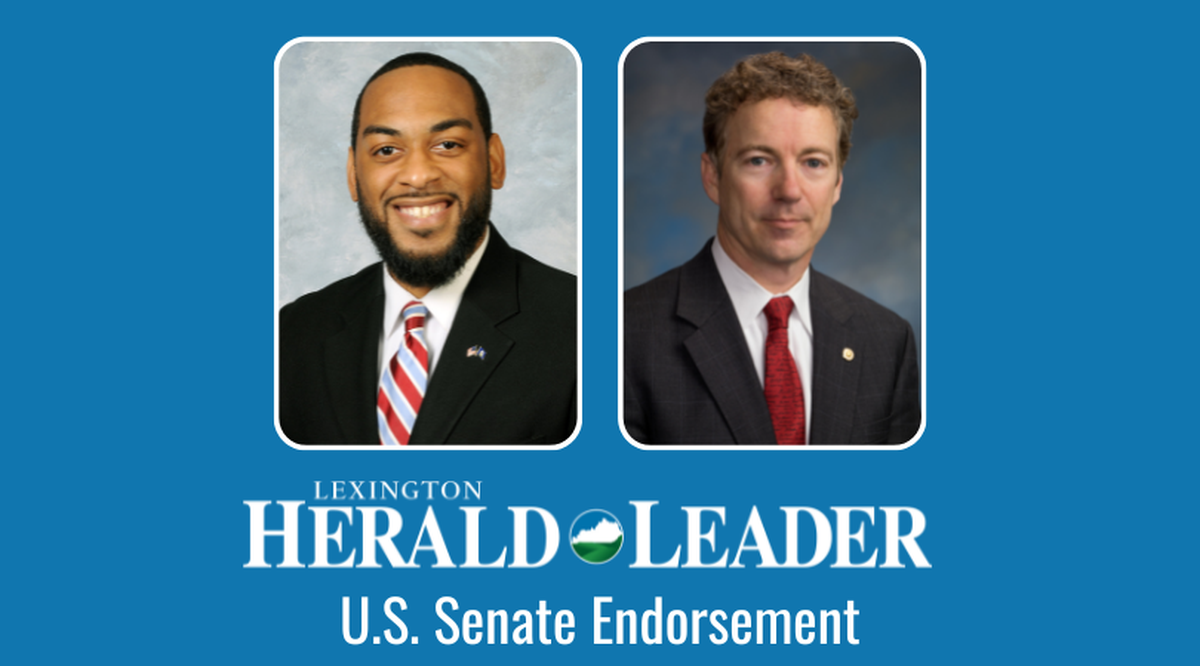 Charles Booker and Sen. Rand Paul are running in the 2022 general election for the U.S. Senate.