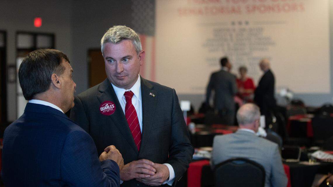 Commissioner of Agriculture Ryan Quarles was among several GOP gubernatorial candidates who spoke at the Warren County GOP Lincoln Day Dinner.