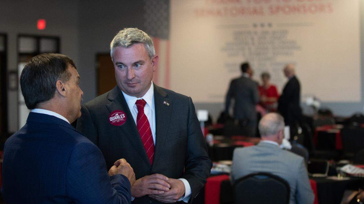 Commissioner of Agriculture Ryan Quarles was among several GOP gubernatorial candidates who spoke at the Warren County GOP Lincoln Day Dinner.