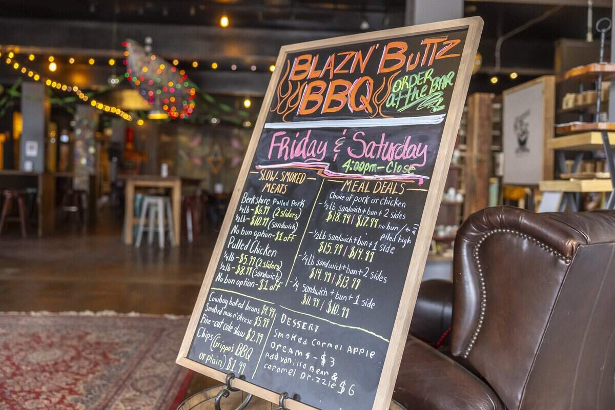 The eatery Blazn' Butts BBQ is open Fridays and Saturdays at Makers Mill in Somerset, Ky.