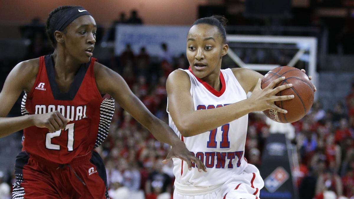 Maaliya Owens (11) is Scott County’s leading returning scorer. She has signed to play college basketball at Tennessee Tech.