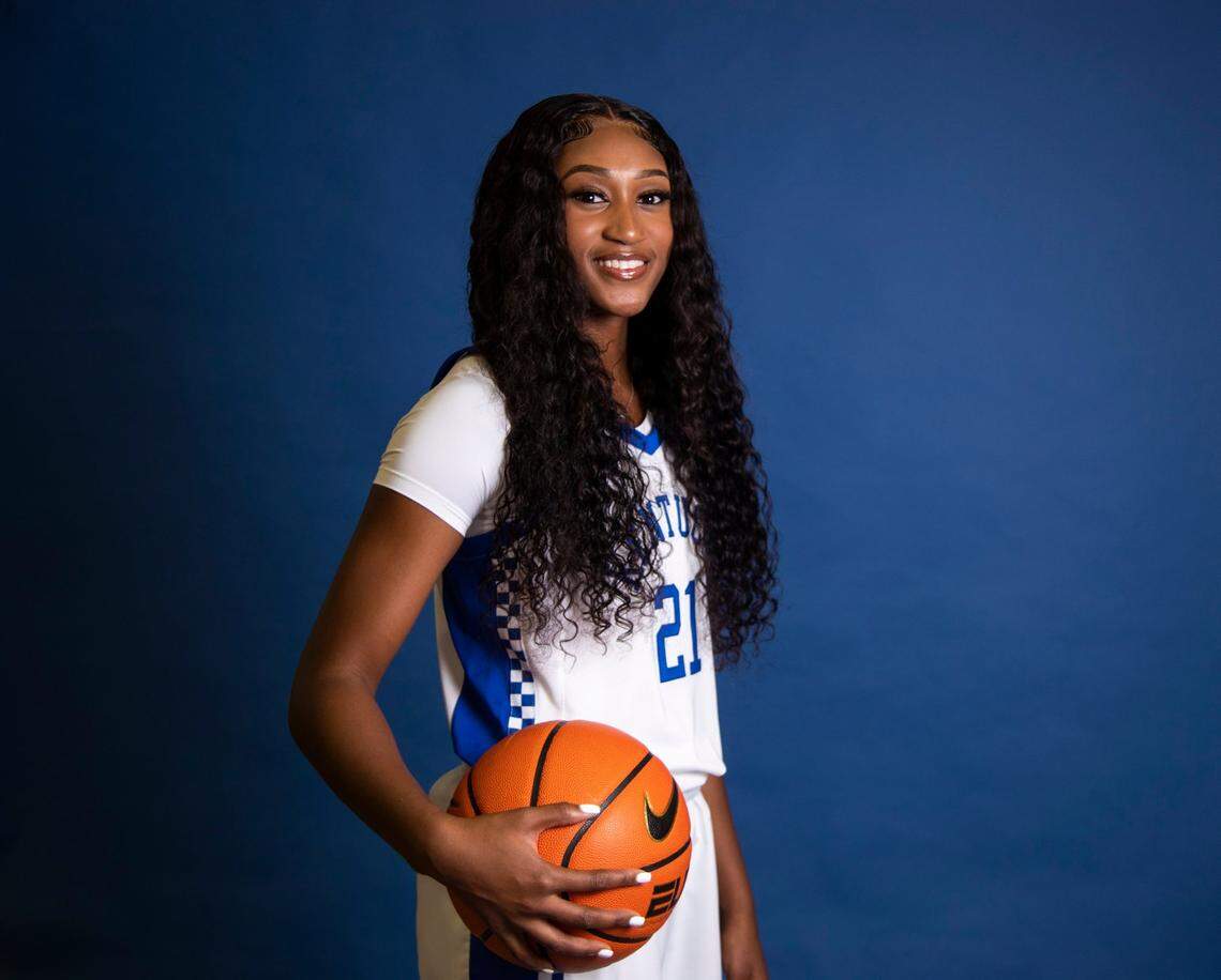 Nyah Leveretter sat out last season at Kentucky with an injury, then transferred to Georgia.