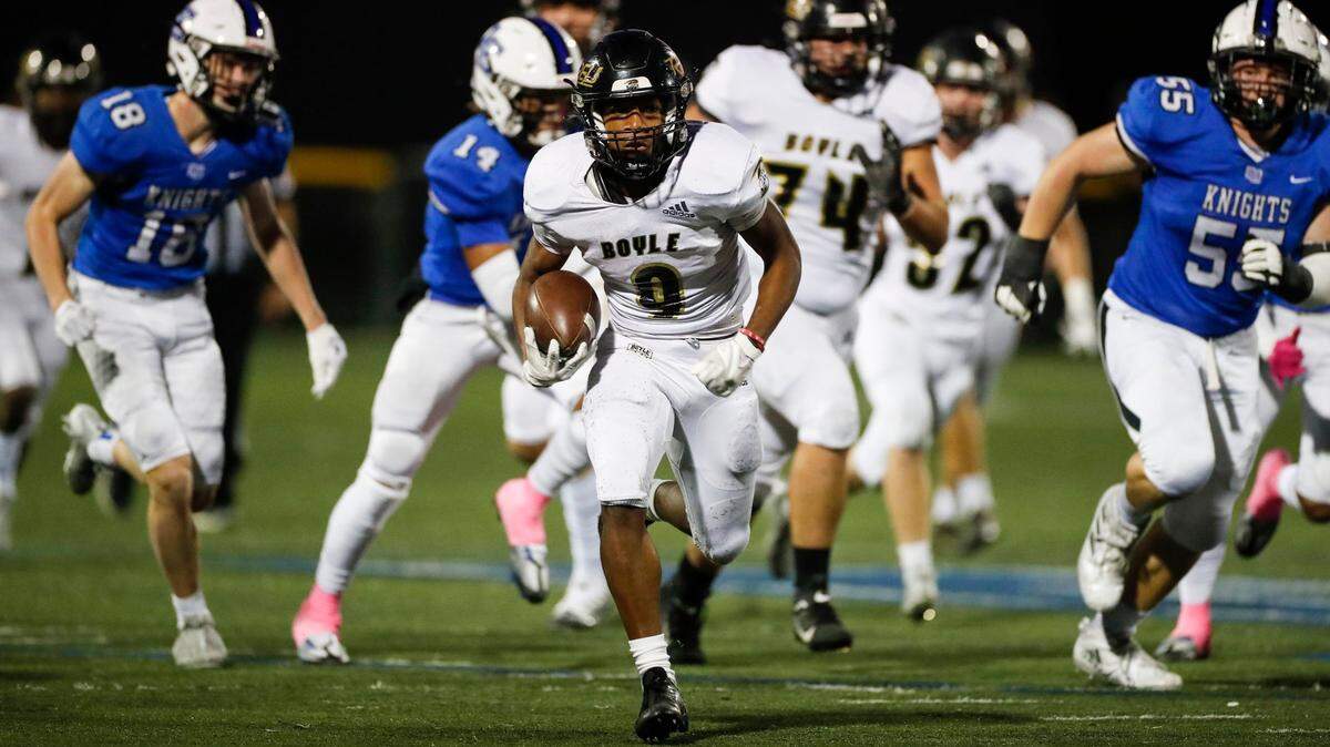 Boyle County football’s Quisenberry makes the ridiculous look easy