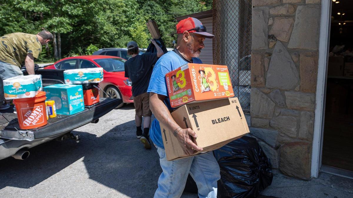 Eastern Kentuckians are helping neighbors ‘from daylight to dark’ to recover from floods