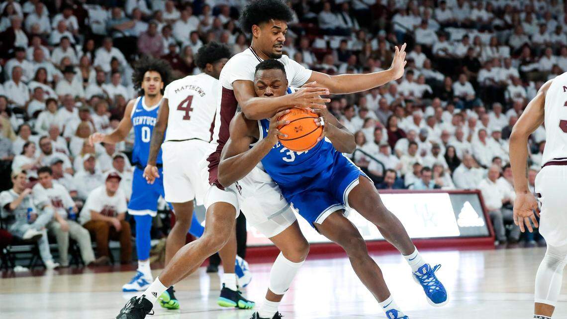 Box score from Kentucky basketball’s 71-68 win at Mississippi State
