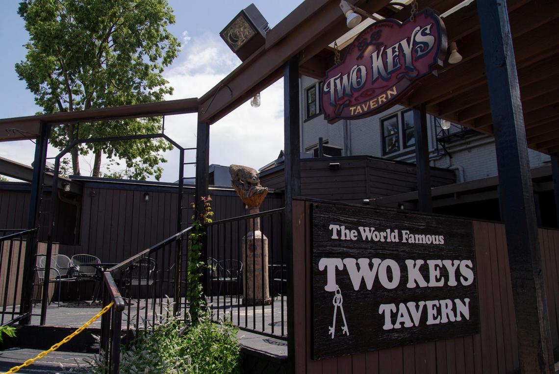 Two Keys Tavern closed its location at at 333 S. Limestone and filed for bankruptcy due to shutdowns and revenue losses amid the coronavirus pandemic in 2020.