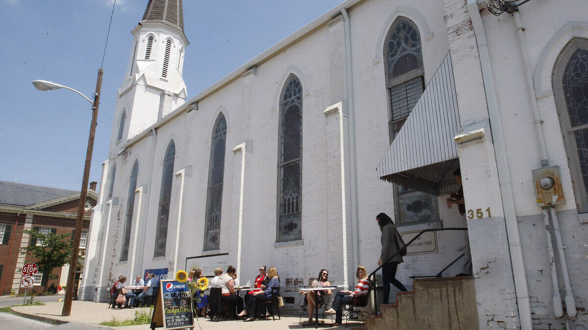 Courtyard Deli, located on Cheapside for 24 years before losing its lease, has reopened in a former multidenominational church at 351 Church Street. 