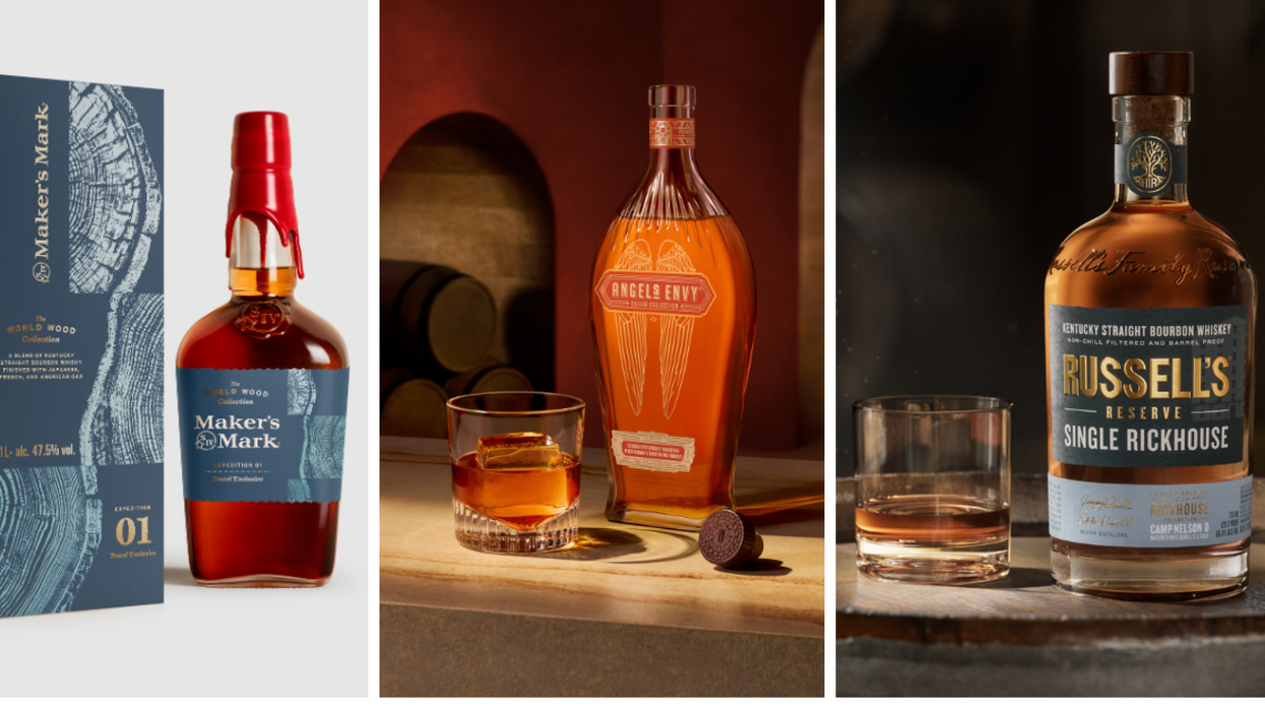 New bourbon releases: Maker’s Mark Mizunara, Russell’s Reserve, Angel’s Envy