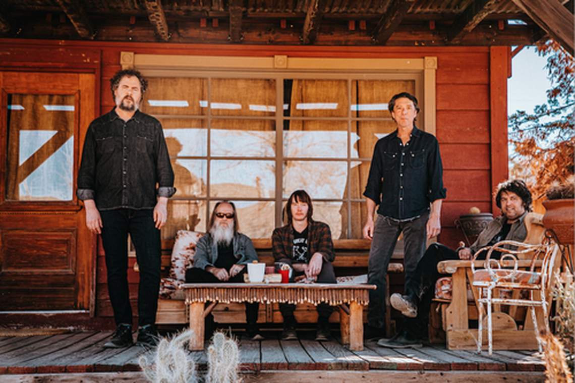 The Drive-By Truckers, from left Patterson Hood, Brad Morgan, Matt Patton, Mike Cooley, Jay Gonzalez, will perform in Lexington.