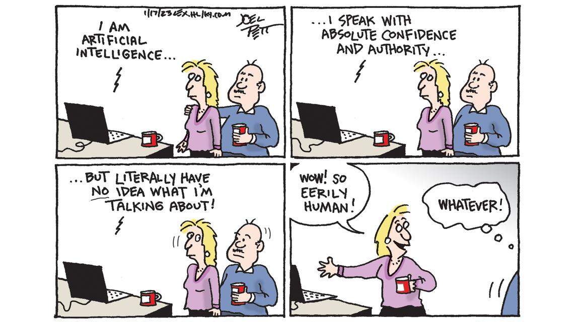 Joel Pett: Technology’s next frontier