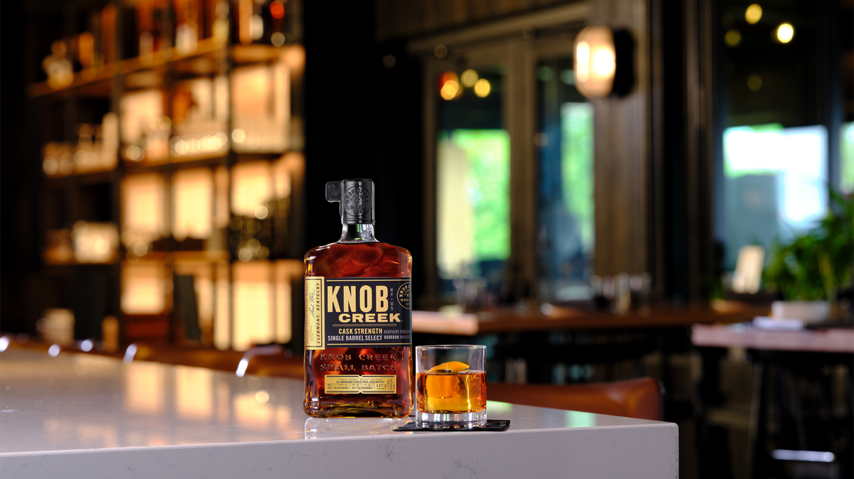 Knob Creek has released the 2026 edition of the Eli Manning’s Bold Pick: 2026 Batch, perfect for making Eli’s Gameday Old Fashioned, made with two parts Knob Creek 9-Year-Old Bourbon, 1/4 of an ounce of brown sugar syrup, three dashes of El Guapo Chicory Pecan Bitters and an orange peel.