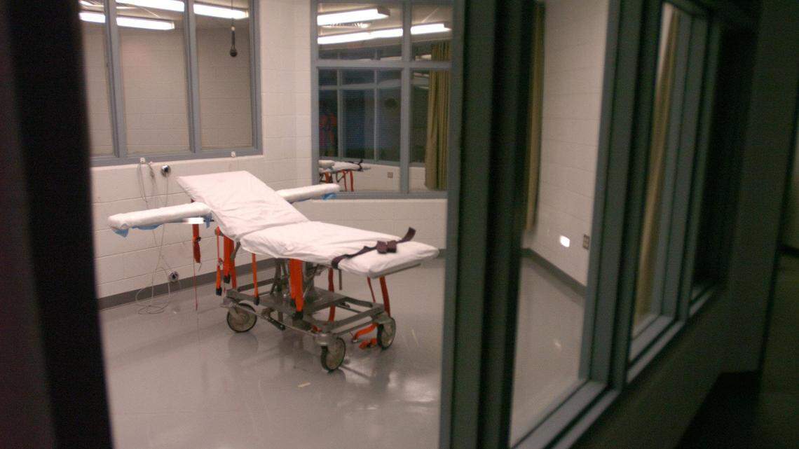 Kentucky’s execution chamber is at the Kentucky State Penitentiary in Eddyville.