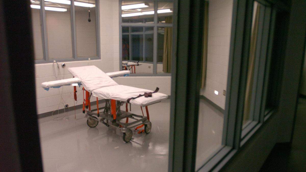 Kentucky’s execution chamber is at the Kentucky State Penitentiary in Eddyville.