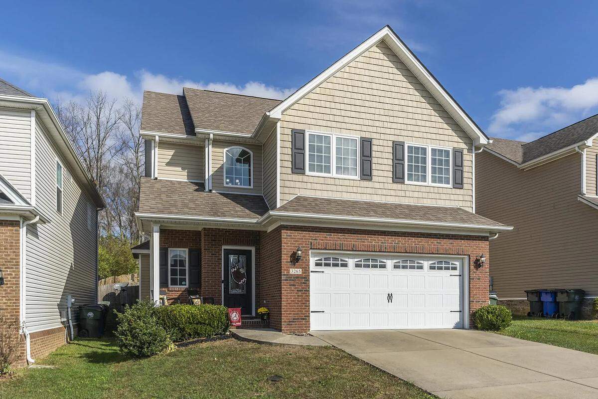 A view of the front yard at 3265 Polo Club Boulevard, Lexington, KY 40509. The home recently sold for $335,000. Photos of home shared with permission of home seller’s agent.