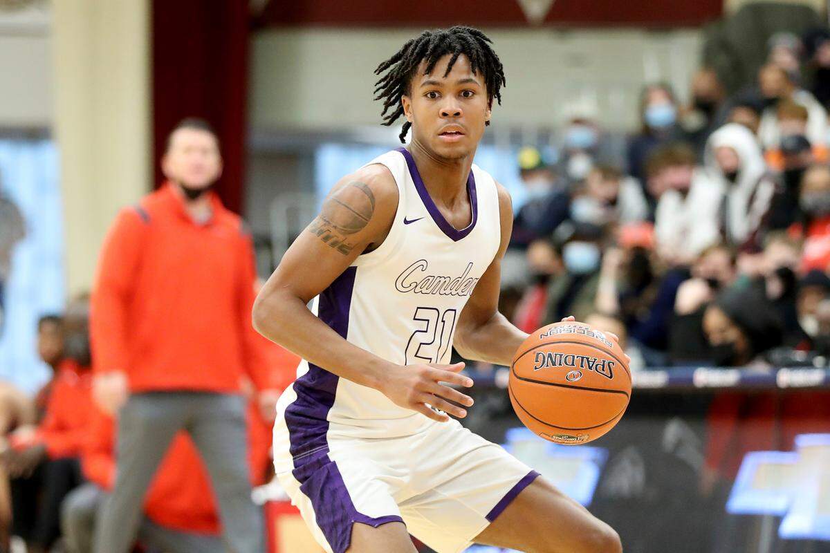 Camden (N.J.) combo guard DJ Wagner has spent much of his high school basketball career as the No. 1 overall recruit in the 2023 class.