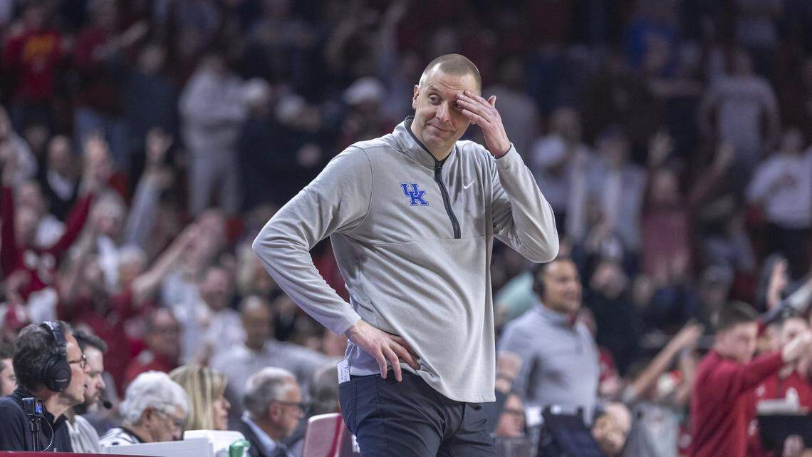 Mark Pope describes how Kentucky basketball won a wild SEC road game at Oklahoma