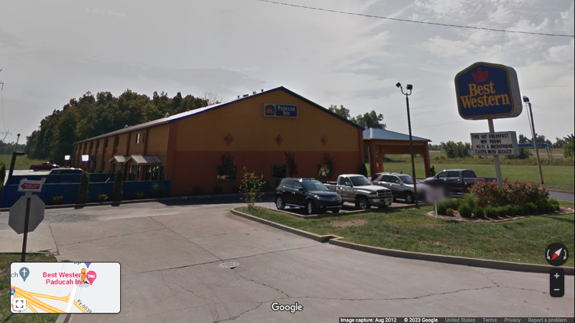 A worker at a Best Western hotel in Paducah, Kentucky, was shot and killed on Saturday, Feb. 11.